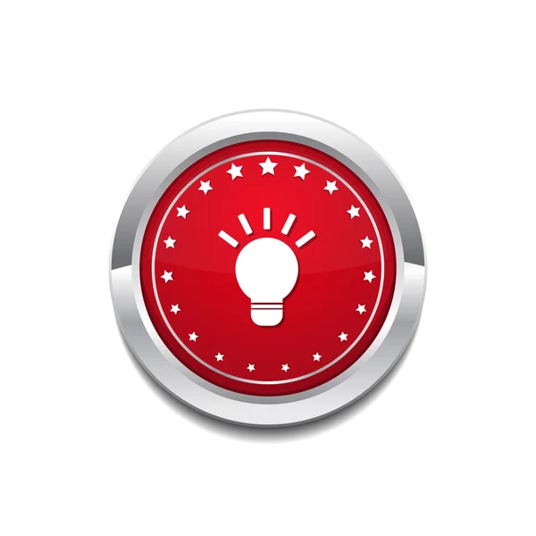 Bulb Icon Design — Stock Vector