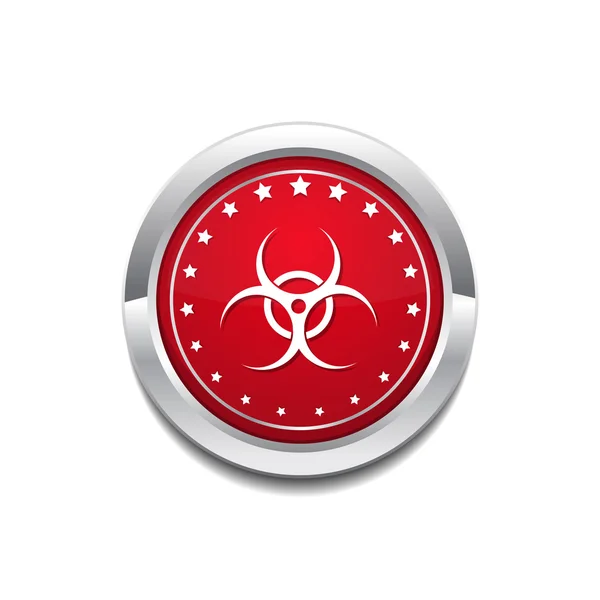 Biohazard Sign Icon Design — Stock Vector