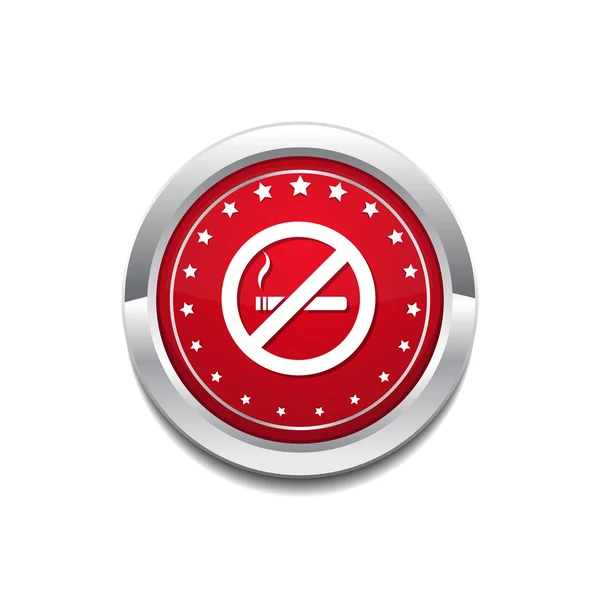 Zakaz palenia Ikona znaku — Wektor stockowy