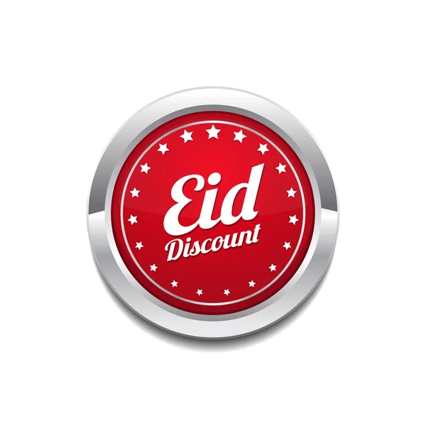 Diseño de icono de descuento Eid — Archivo Imágenes Vectoriales