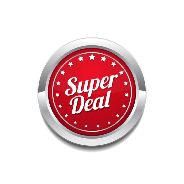 Super Deal Icon Design — Stock Vector