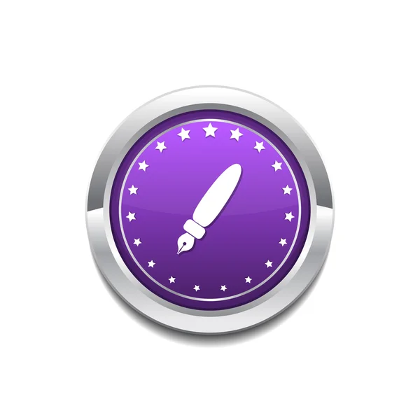 Encre stylo icône — Image vectorielle