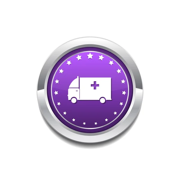 Ambulance car icon design — Stock Vector