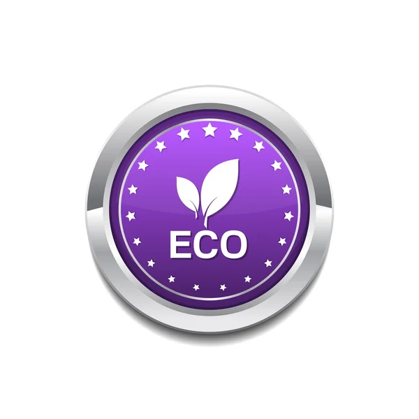 Eco vriendelijke pictogram — Stockvector