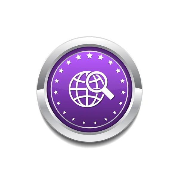 Ícone do sinal globo Design — Vetor de Stock