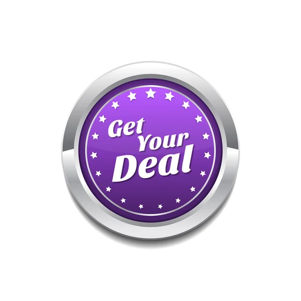 Get Your Deal Icon Design — Stock Vector