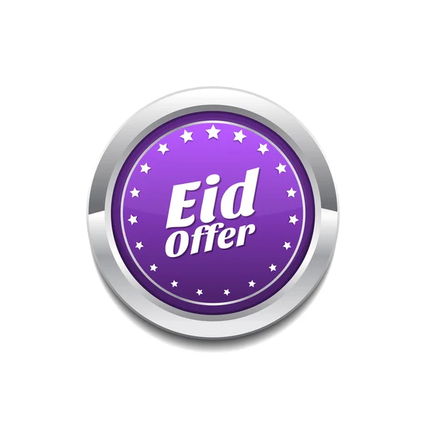 Eid Oferta Ícone Design — Vetor de Stock