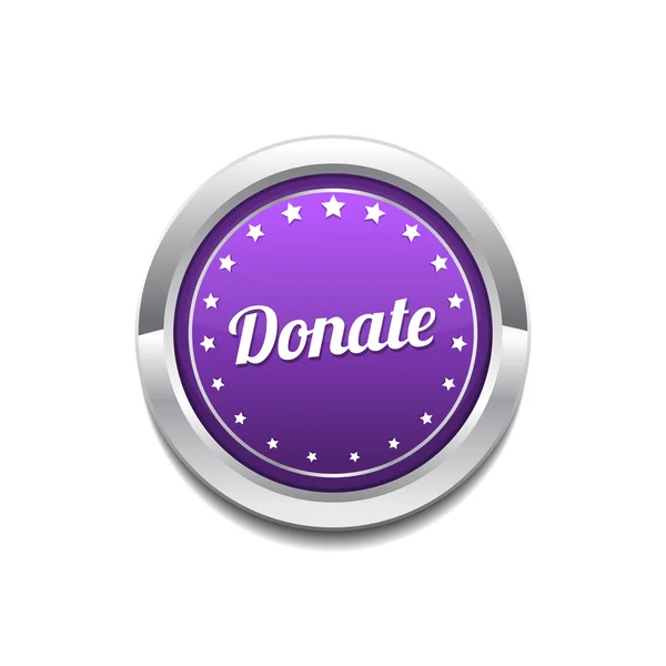 Icon Design spenden — Stockvektor