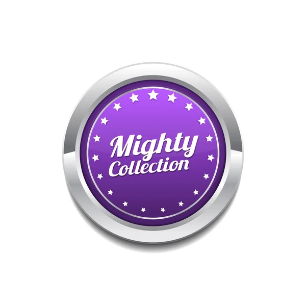 Mighty Collection Icon Design — Stock Vector