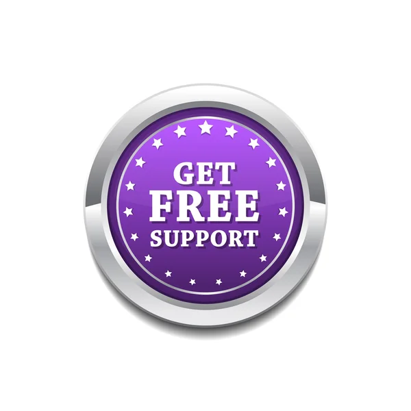 Free Support Icon Design — Stock Vector