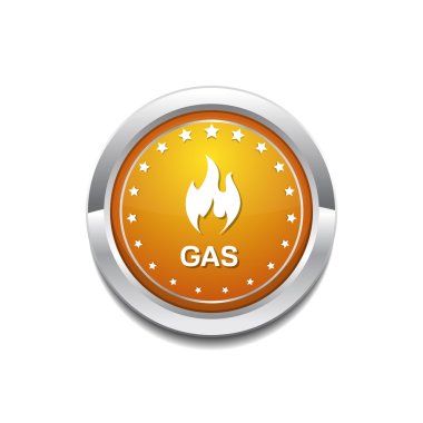 Gaz işareti simgesi tasarım