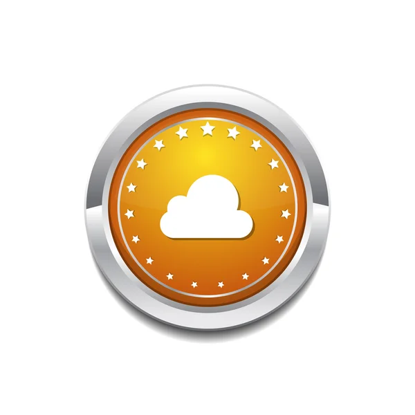 Design von Cloud-Icons — Stockvektor