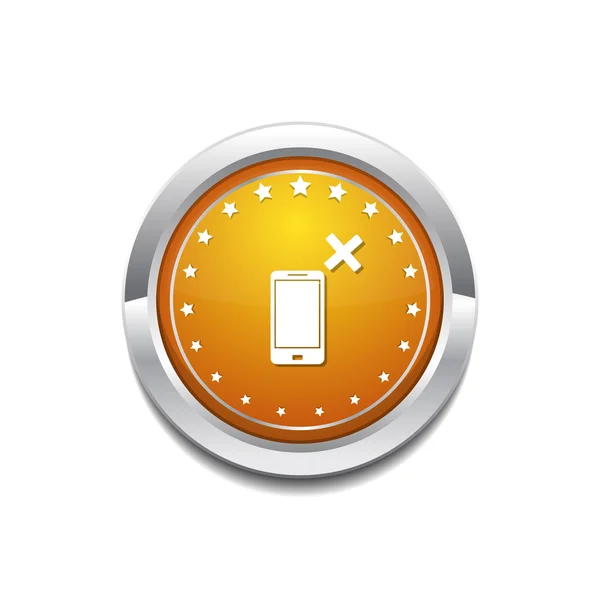 Inteligentny telefon ikona designu — Wektor stockowy