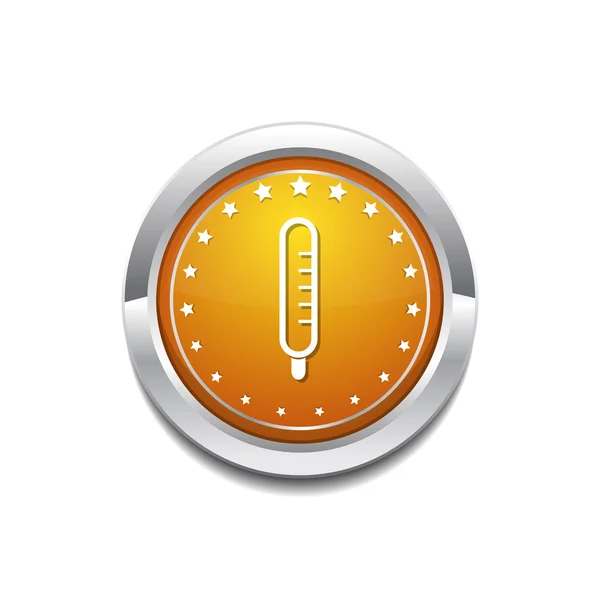 Thermometer icon design — Stock Vector