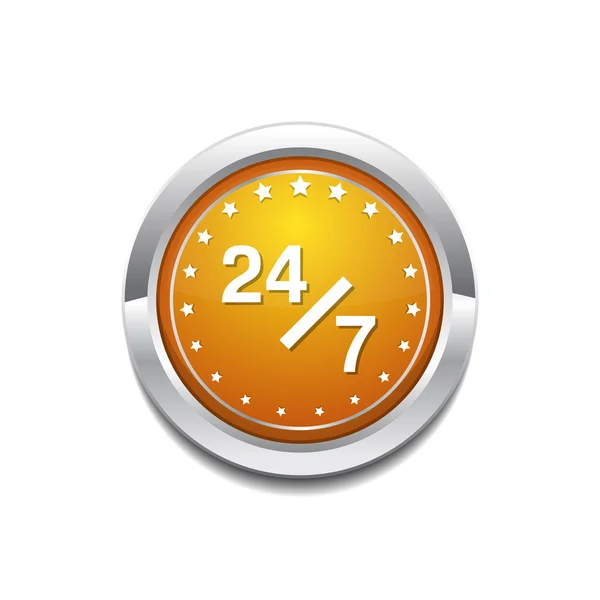 24 小时服务图标设计 — 图库矢量图片