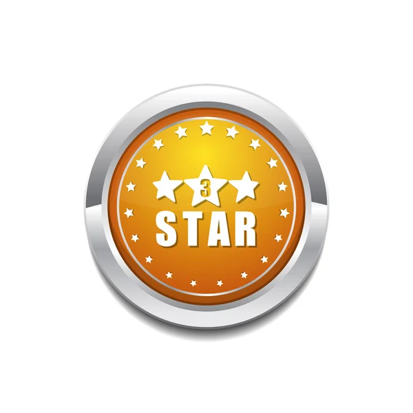 3 Sterne Icon Design — Stockvektor