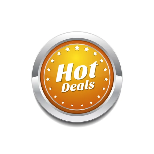 Дизайн значков Hot Deals — стоковый вектор