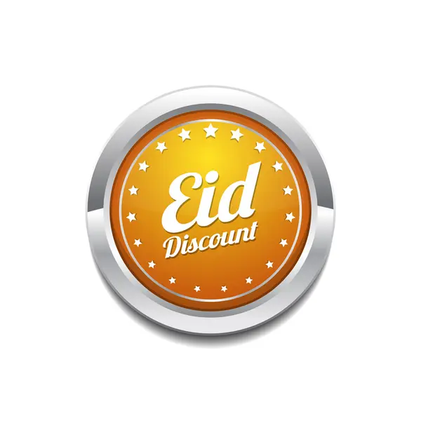 Diseño de icono de descuento Eid — Archivo Imágenes Vectoriales