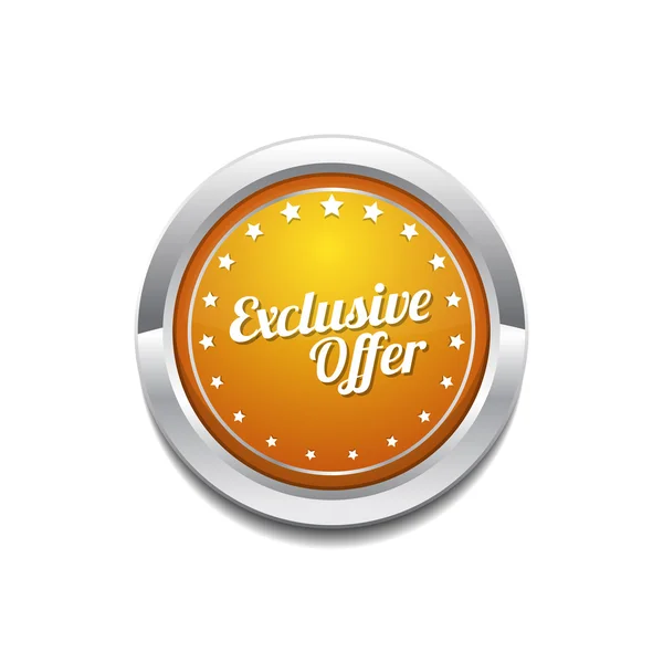 Design de ícone de oferta exclusiva — Vetor de Stock