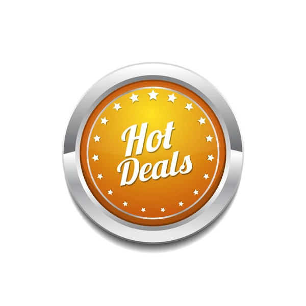 Дизайн значков Hot Deals — стоковый вектор