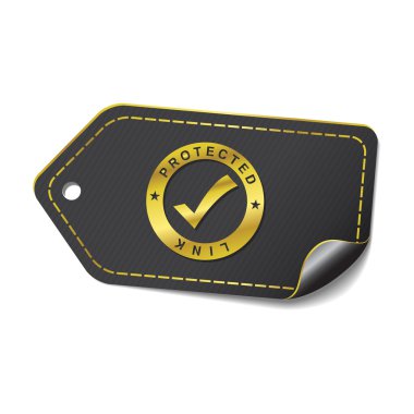 Bağlantı simgesi tasarım korumalı