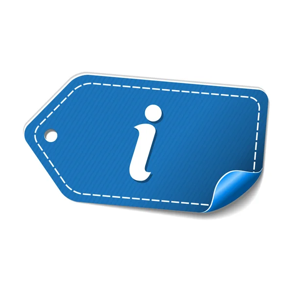 Info Icône Design — Image vectorielle