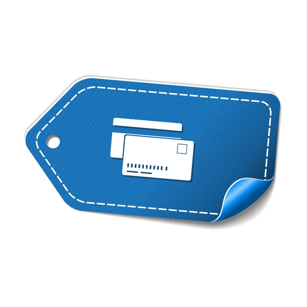 Design von Kreditkarten-Symbolen — Stockvektor