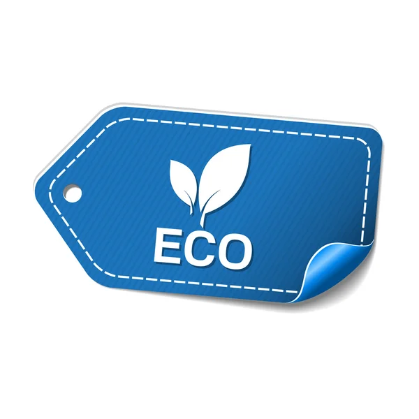 Eco icono amigable — Vector de stock