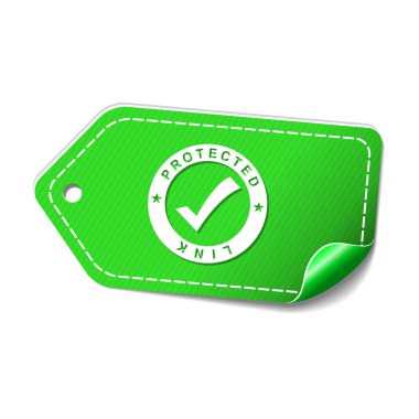 Bağlantı simgesi tasarım korumalı