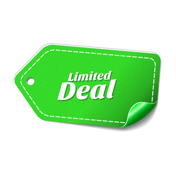 Limited Deal Design — стоковый вектор