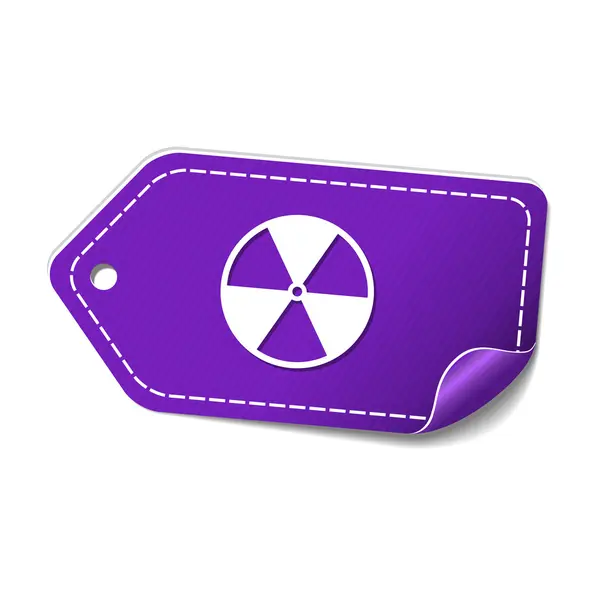Radioactive Sign Icon Design — Stock Vector