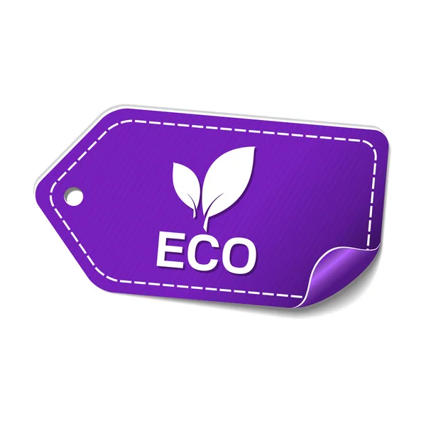Ícone Eco amigável —  Vetores de Stock
