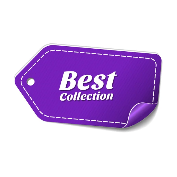 Best Collection Icon Design — Stock Vector