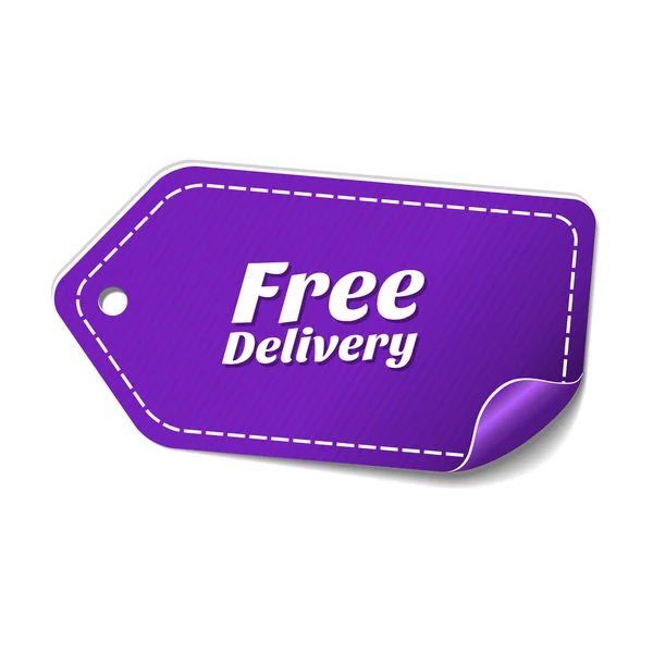 Free Delivery Icon Design — Stock Vector