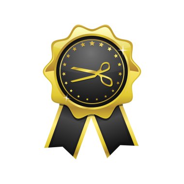 Makas simgesi tasarım