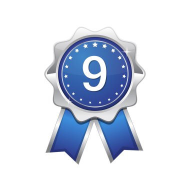 9 sayı simgesi tasarım