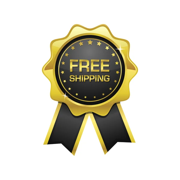 Free Shipping Icon Design — Stock Vector