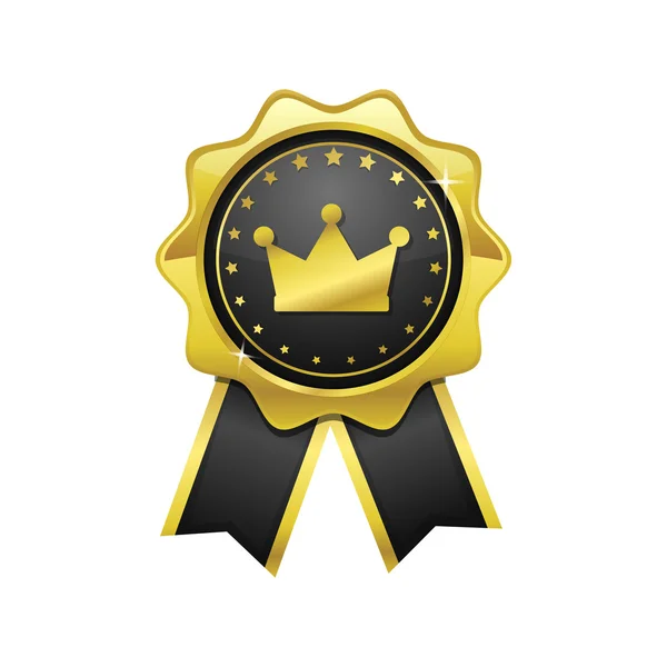 Corona icono de diseño Ilustraciones de stock libres de derechos
