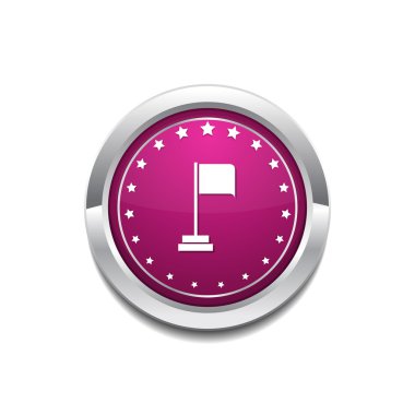 Bayrak işareti simgesi tasarım