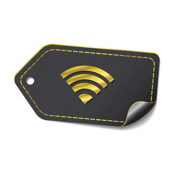 Diseño de iconos WIFI — Vector de stock