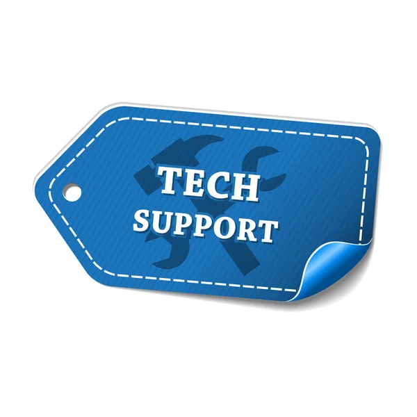 Tech Support Icon — Stock Vector