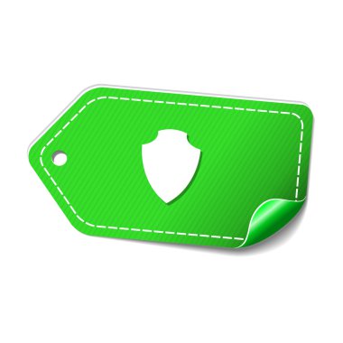 Kalkan işareti simgesi tasarım