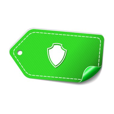 Kalkan işareti simgesi tasarım