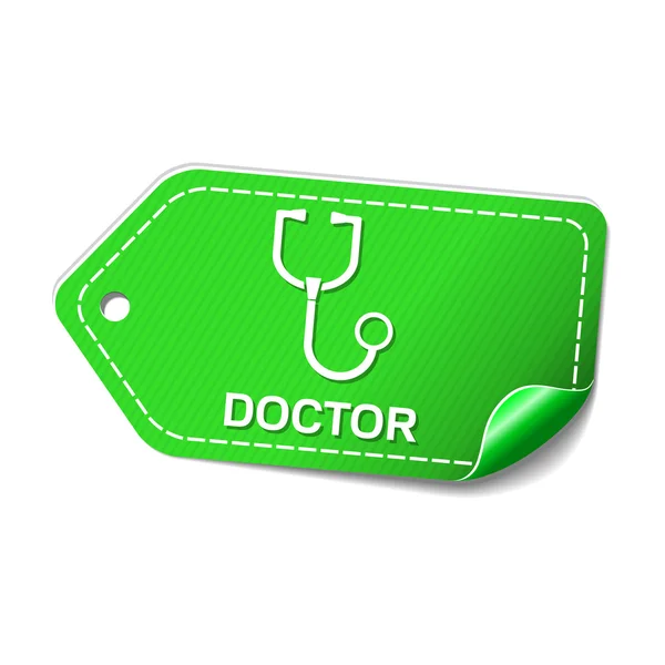 Doctor Icon Design — Stock Vector