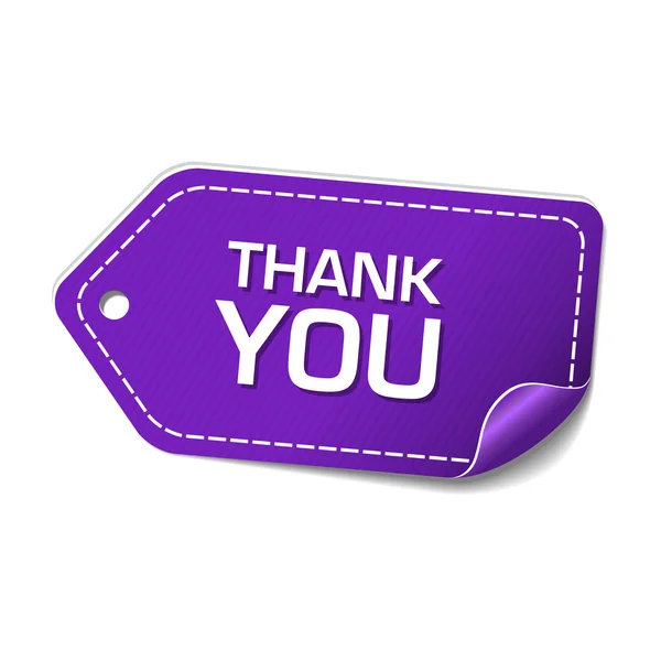 Thank You Icon Design — Stock Vector