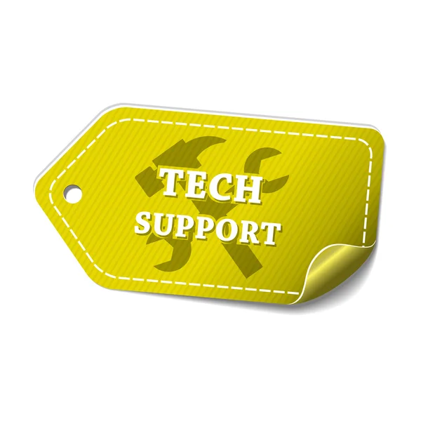 Tech Support Icon — Stock Vector