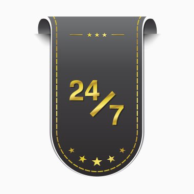 24 saat servis simgesi