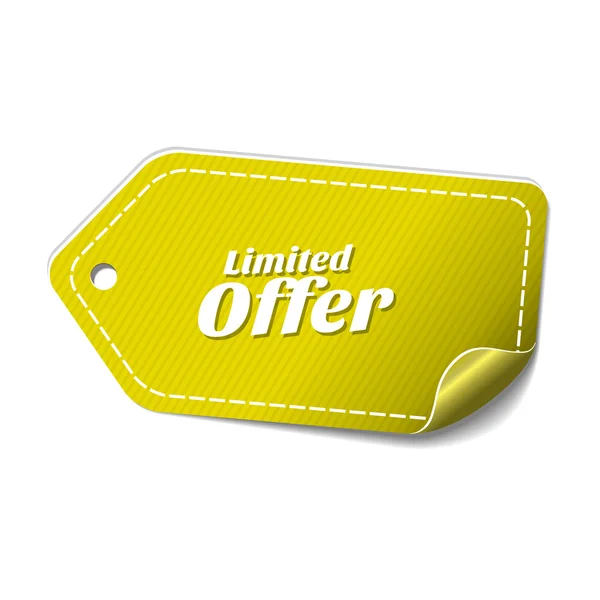 Limited Offer Icon — Stock Vector