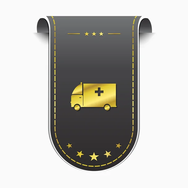 Ambulance pictogram ontwerp — Stockvector