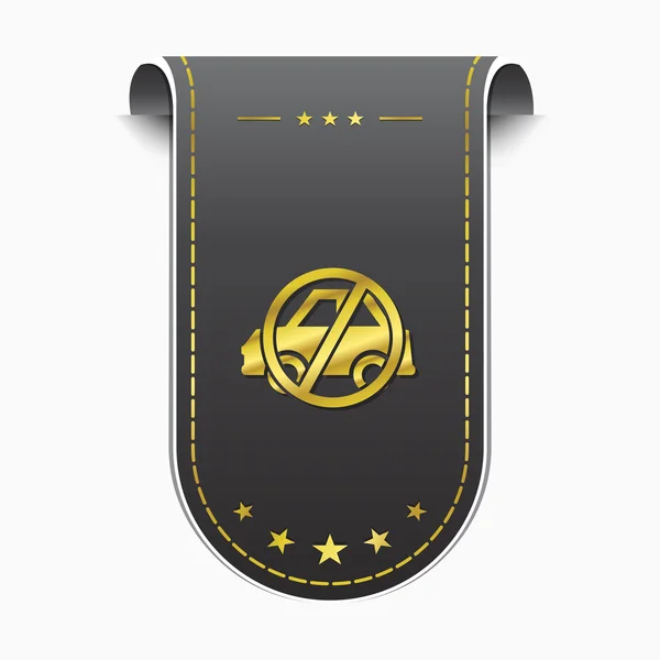 Nie parkingu ikona designu — Wektor stockowy